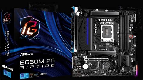 ASROCK B660M PG Riptide DDR4 LGA1700 Non K OC Kaufen Auf Ricardo