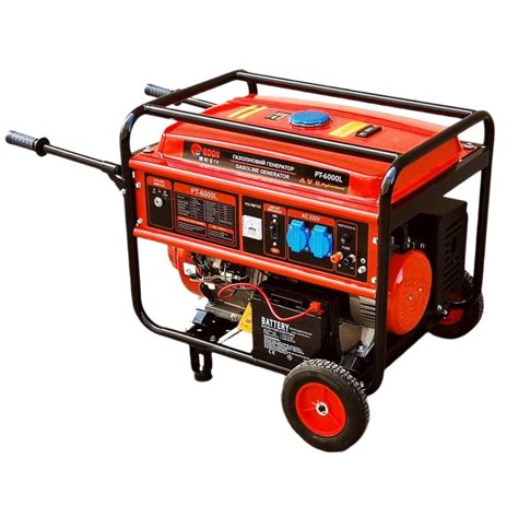 ᐉ Генератор бензиновый Edon PT-6000L 5 кВт (PT6000)