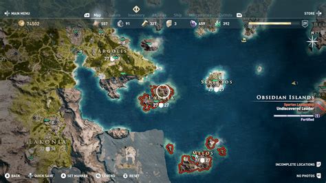 Assassin’s Creed Odyssey Obsidian Islands How To Complete The Side Quests Rock Paper Shotgun