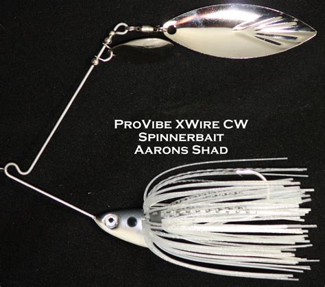 Pro Vibe XWire Spinnerbait C W 1 2 Oz Aarons Shad Davis Bait Company