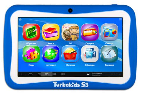 Turbo kids s3 8gb blue инструкция