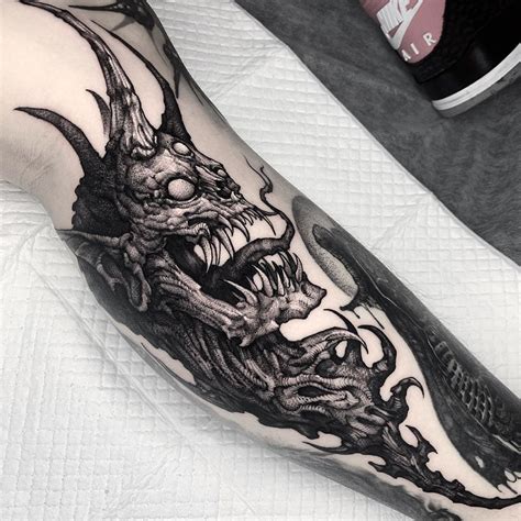 "Embrace the Darkness: 10 Horror-Inspired Scary Tattoo Designs for ...