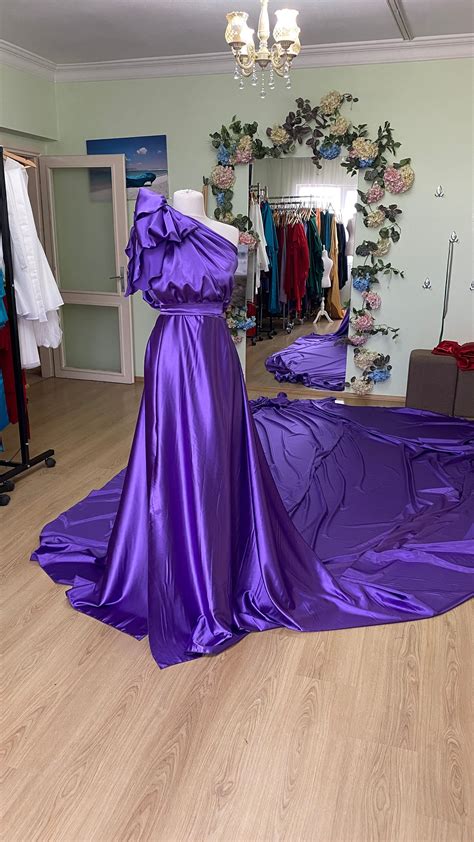 Purple Colour Dress