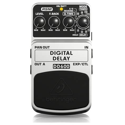 DISC Behringer DD600 Digital Delay Pedal at Gear4music