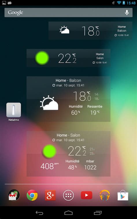 Netatmo Weather - Android Apps on Google Play