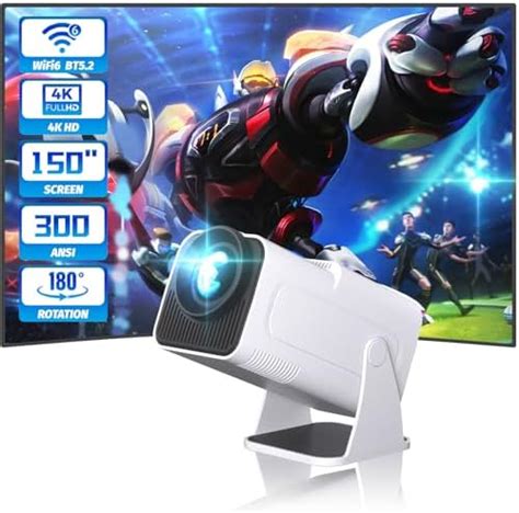 Amazon Mini Projector With Wifi And Bluetooth Rotatable