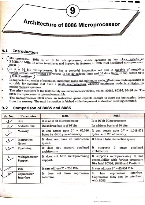 Microprocessor Notes B Tech CSE 2nd Year Studocu