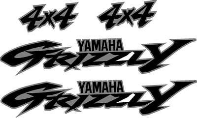 Yamaha Grizzly X Edition Atv Tank Decal Sticker Kit Custom Ebay