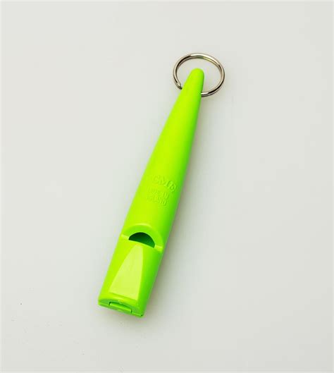 Acme Dog Whistle 2105 Ultra High Pitch Dayglo Green