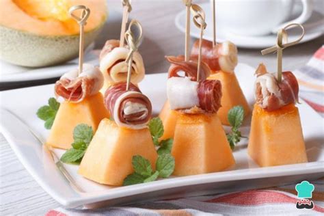 Melón con jamón - Fácil