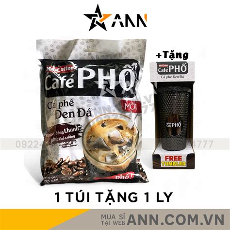 Phân Phối Cà Phê Đen Đá Mac Coffee Cafe Phố Túi 35 Gói Sỉ Mỹ Phẩm Online