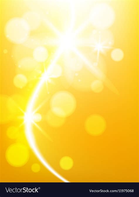 Bright yellow backdrop Royalty Free Vector Image