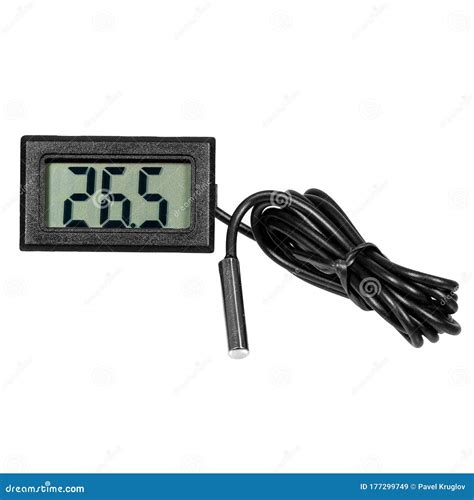 Digital Thermo Hygrometer With Wires With An External Sensor For