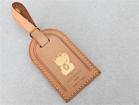 Lv Luggage Tag Stamp Semashow