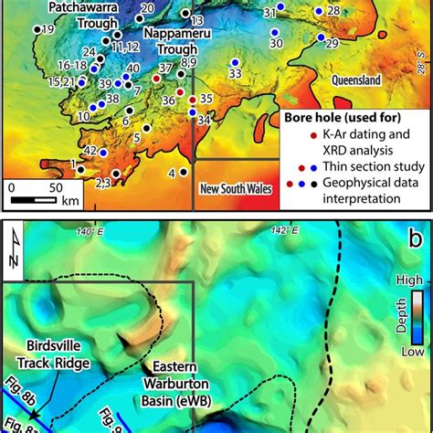 A Depth Map Of The Top Of Permian Succession Of The Cooper Basin