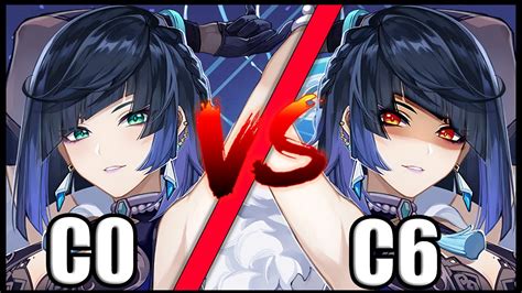 C0 Vs C6 Yelan Youtube