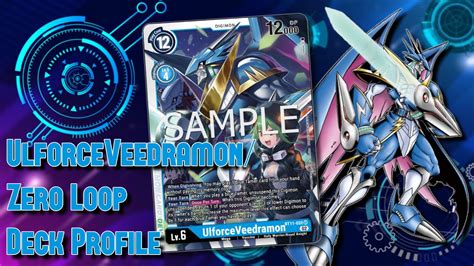 UlforceVeedramon UlforceVeedramon Zero Loop Deck Profile Digimon TCG