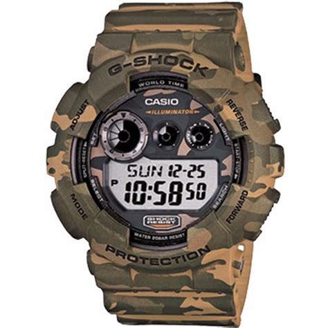 Relógio Casio G shock Gd 120 Cm 5 5 Alarmes Camuflado 200mt R 599 99