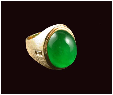 Bespoke Imperial Jade Ring Rings For Men Imperial Jade Jade Ring