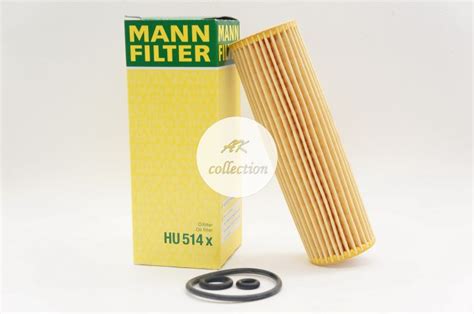 Benz กรองน้ำมันเครื่อง ไส้กรองน้ำมันเครื่อง Mann Filter Hu514xเครื่อง M271 รุ่น R171 W204 W212