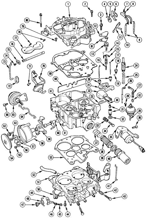 Repair Guides Carbureted Fuel System Rochester M Me And E Me