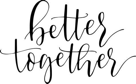 Better Together Svg Png Jpeg Etsy Artofit