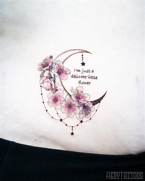 Renytattoos — Colour Floral Tattoos