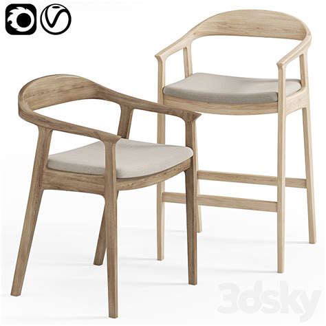 Sapporo Chair Barolo Chair By Deephouse Chair D Model