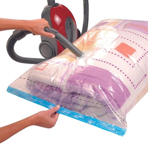 Saco A Vacuo Para Edredom - Saco a Vácuo Roupas e Edredom GG | Organizador Guarda Roupa