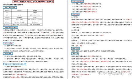 值得收藏的27页二建法规考点，可打印背诵，记性再差也能记得牢 知乎