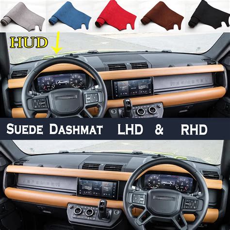 Car Styling Suede Leather Dash Mat Covers Dashmat Dashboard Accessories