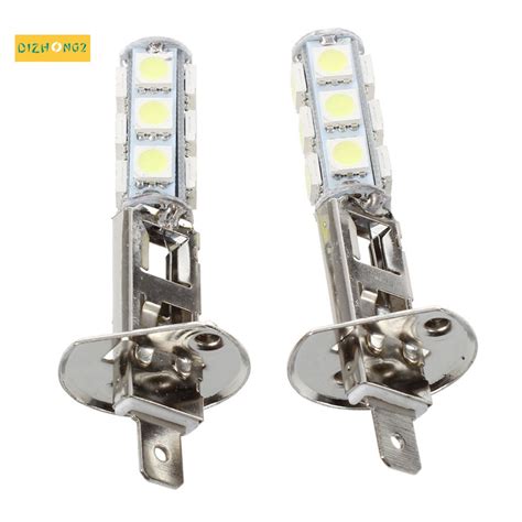 Pcs Auto Light Headlight Lamp H White Smd Led Chips