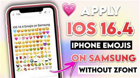 Apply Ios Emojis On Samsung Without Zfont Android And