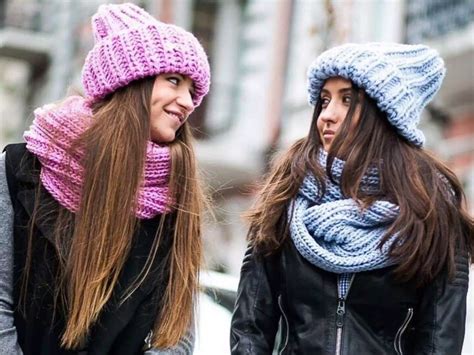 С чем и как носить шапку-бини зимой 2024-2025 (50 фото) | EstelleModa.ru