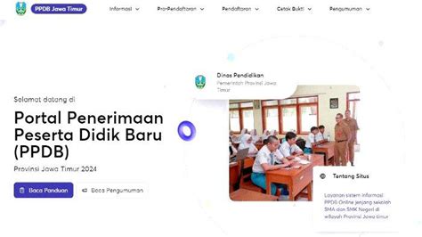 Cara Cek Pengumuman PPDB Jatim 2024 Tahap 2 SMA Di Ppdbjatim Net Dan