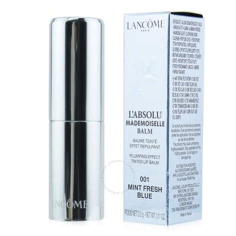 Lancome Labsolu Mademoiselle Tinted Lip Balm 001 Mint Fresh Blue