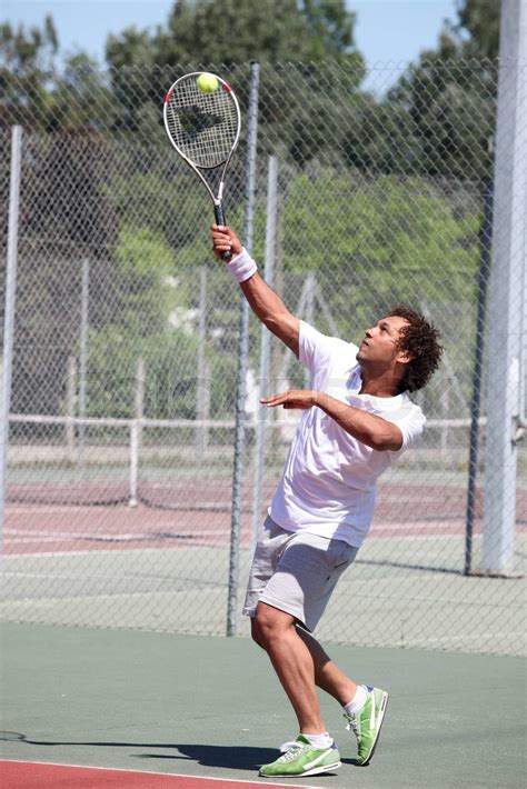 tennis player in action | Stock image | Colourbox