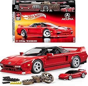 Mattel Brick Shop Klocki Hot Wheels Elite Series Acura Nsx Samoch D Do Zbudowania