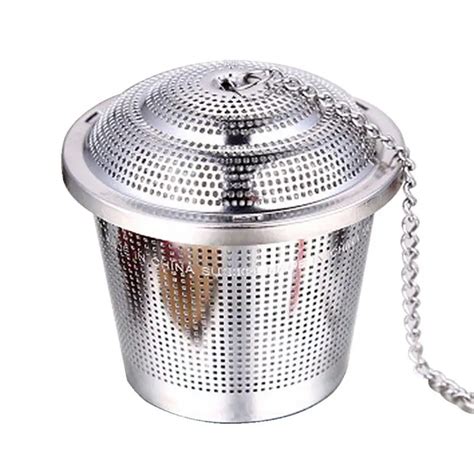 Mesh Tea Infuser Filter Reusable Tea Strainer Teapot Stainless Steel