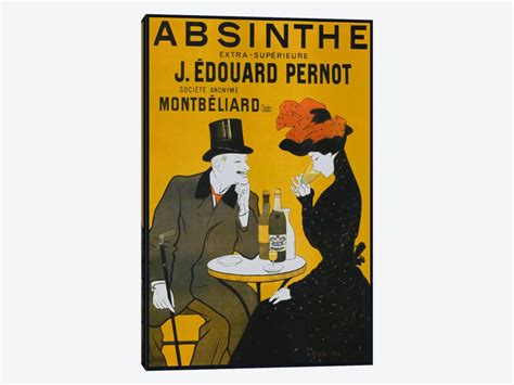 Absinthe Pernot Vintag Canvas Wall Art Vintage Apple Collection