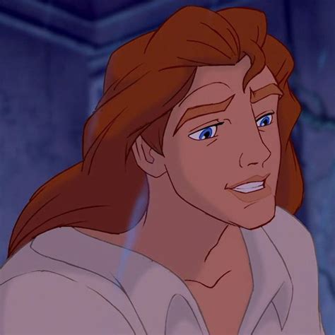 Even Prince Adam Human Beast Is A Ginger Disney Princes