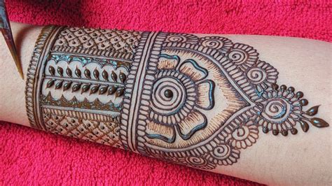 Easy Back Hand Mehndi Design Bhari Hui Hathon Wali Mehandi Design