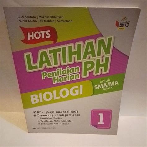 Jual BUKU HOT LATIHAN PENILAIAN HARIAN BIOLOGI UNTUK SMA KELAS 10