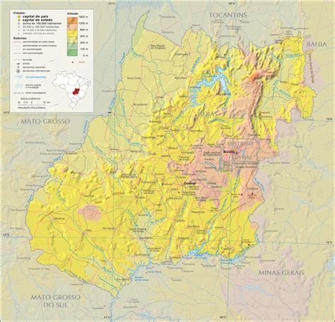 Os Estados De Minas Gerais Goiás Tocantins Ocupa O Bioma