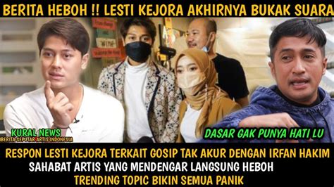 Berita Terbaru Respon Lesti Kejora Menanggapi Gosip Tak Akur Dengan