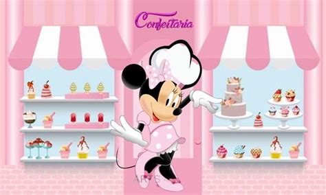 Kit Minnie Confeiteira Lembrancinhas Lembrancinhas De Aniversário