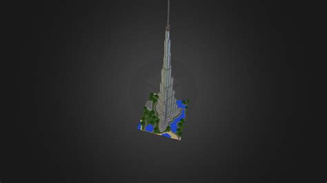 Burj Khalifa 3d Model By Lucaboucq Ef29e8d Sketchfab