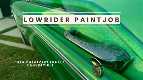 Adding Some Pop To A 66 Impala Lowrider Youtube