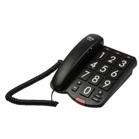 Проводной телефон Ritmix RT-520 Black - купить в ОМА