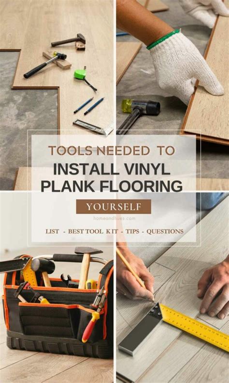 Best Tools Needed For Vinyl Flooring Installation - Home And Hues